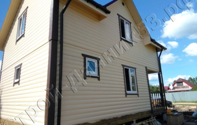 1 Брусовая баня 6×8, 96 м², Ленинградская область, Посёлок Чаща (11)